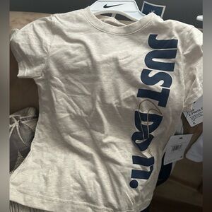 Nike Kids Cream and Blue Graphic T-Shirt
BUNDLE 4 Summer sets